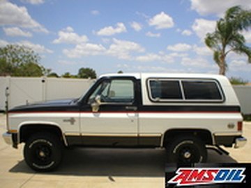 Motor oil designed for your 1987 Chevrolet Trucks BLAZER